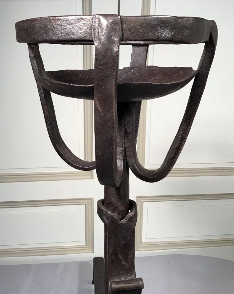 Pair Of Landiers, Iron, Late 17th century
