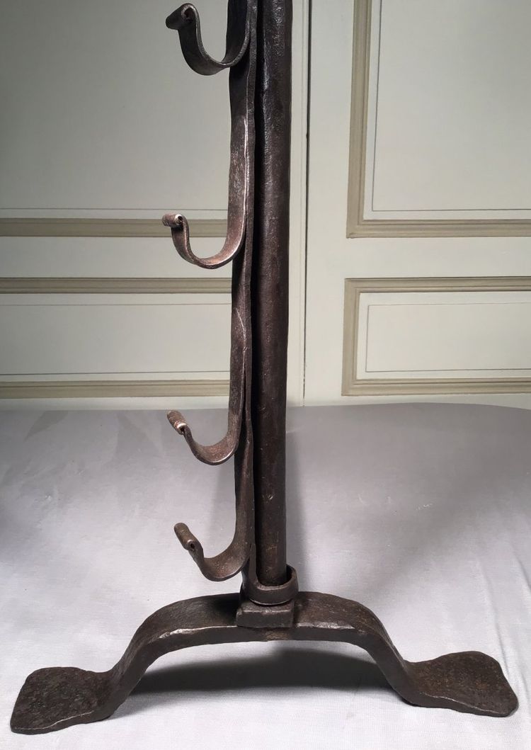 Pair Of Landiers, Iron, Late 17th century
