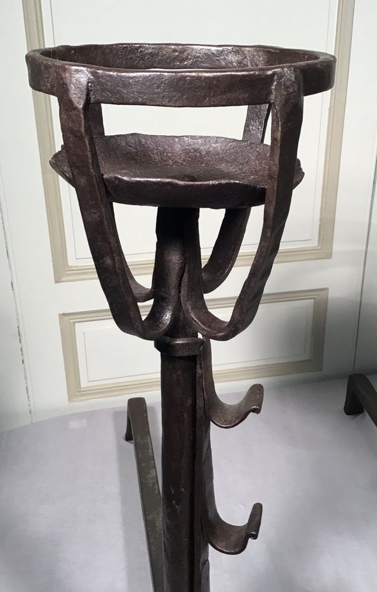 Pair Of Landiers, Iron, Late 17th century