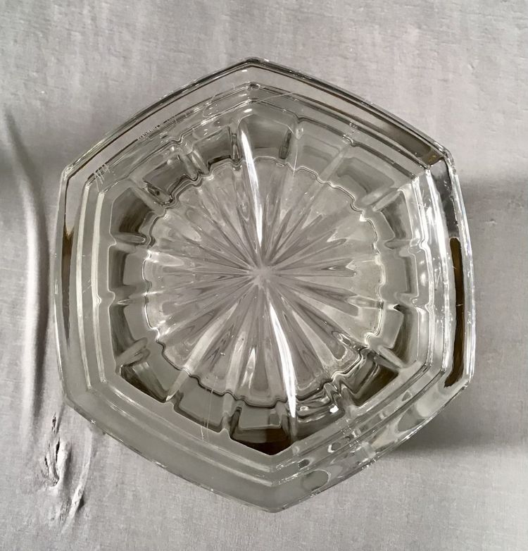 Cristal Champagne Bucket " artisan De Lorraine " 20th century