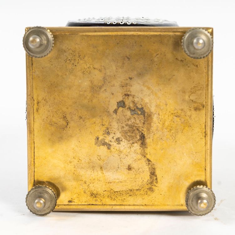 An enamel jewelry box, 19th century