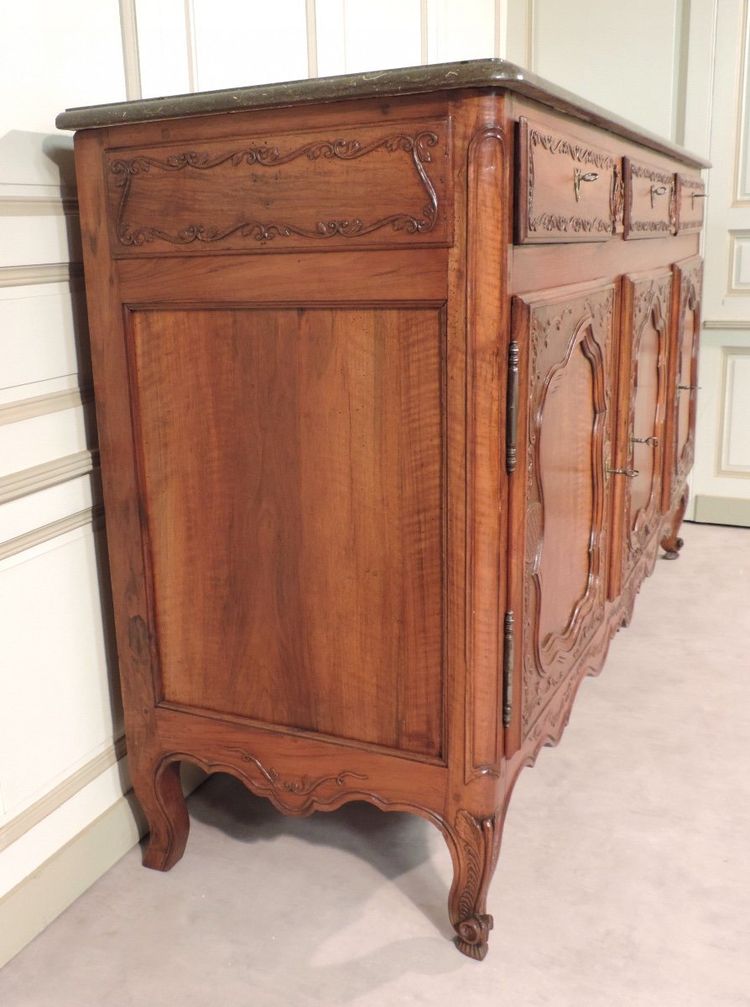 Credenza in noce lionese, fine XVIII inizio XIX secolo