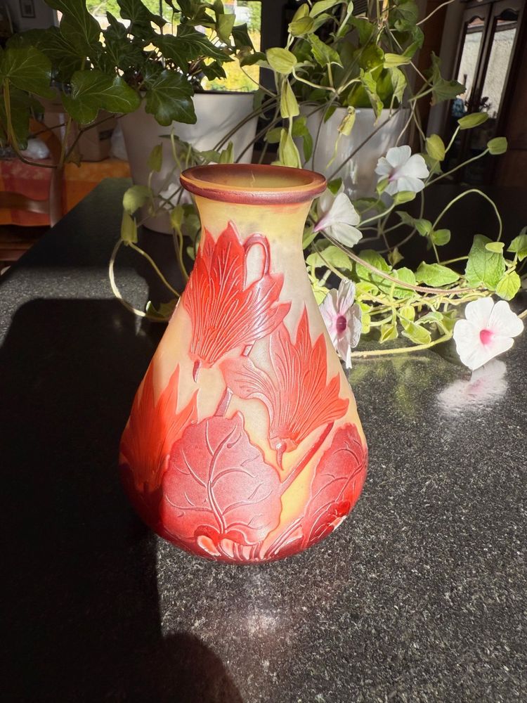 Emile Gallé: vaso di ciclamini
