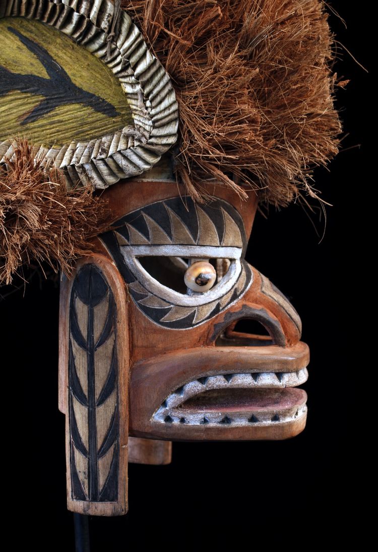 Maschera Malagan, Tatanua, arte primitiva, arte oceaniana, Oceania, Arte del Pacifico, 45 cm