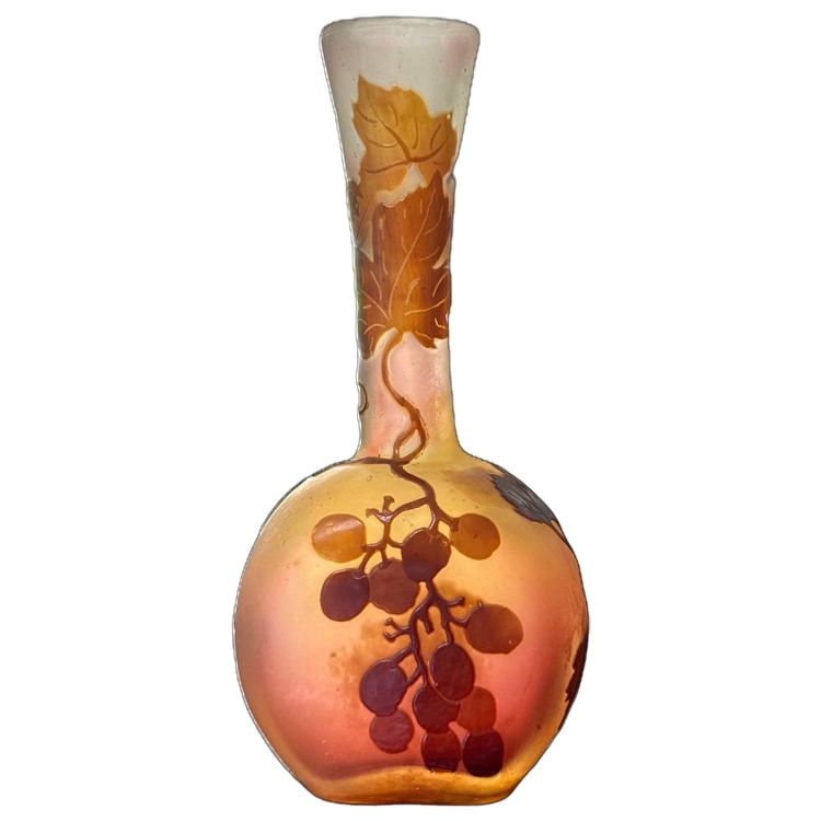 SEHR HÜBSCHE KLEINE SOLIFLOR-VASE ZEICHEN GALLE A L'ETOILE