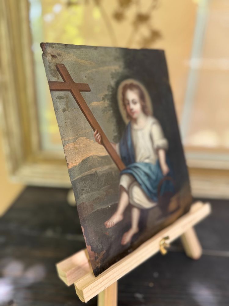 Il bambino con la croce in mano - XVII secolo