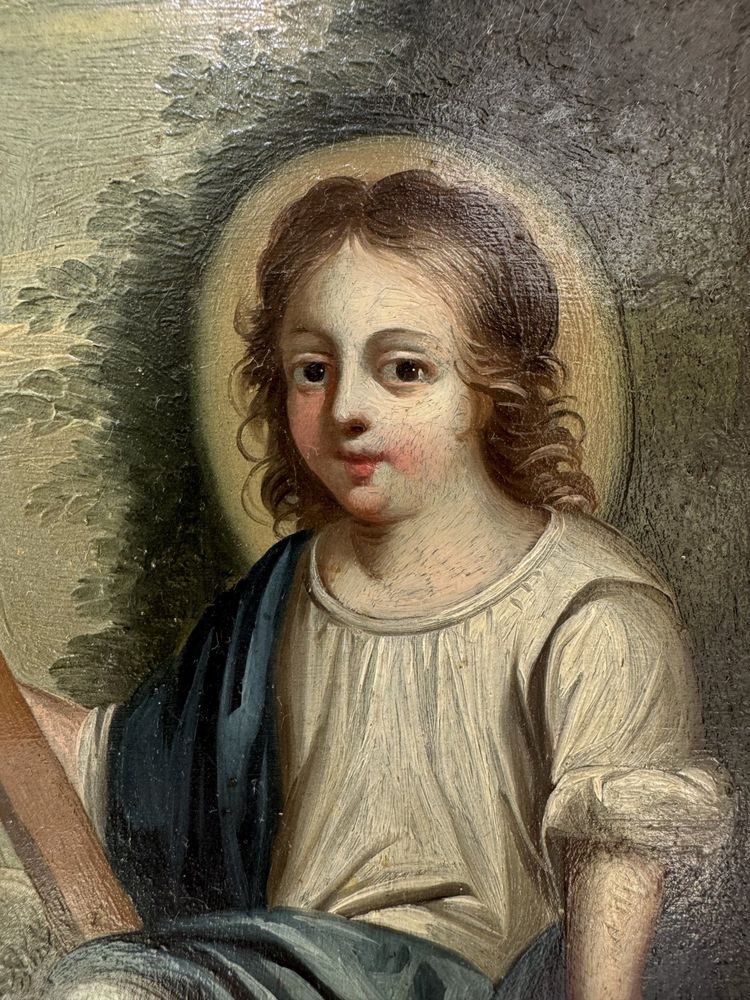 Il bambino con la croce in mano - XVII secolo