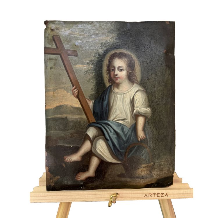 Il bambino con la croce in mano - XVII secolo