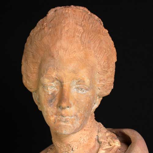 Sfinge in terracotta, XVIII secolo