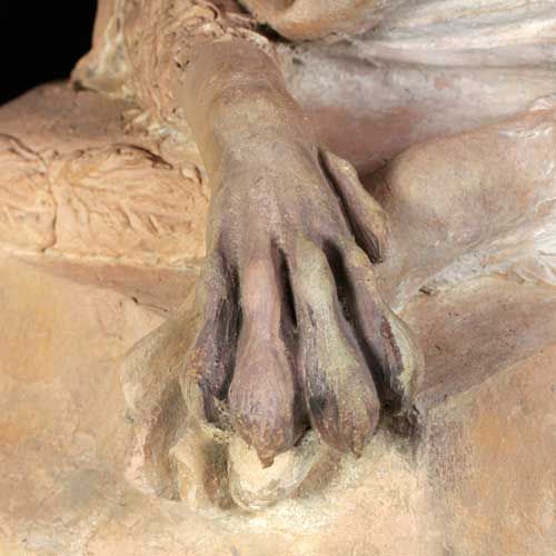 Sfinge in terracotta, XVIII secolo