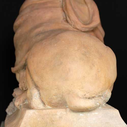 Sfinge in terracotta, XVIII secolo
