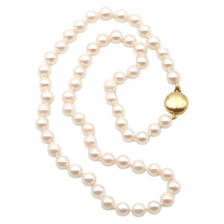 Collana di perle coltivate JKA con chiusura in oro 18 carati, collana Germania