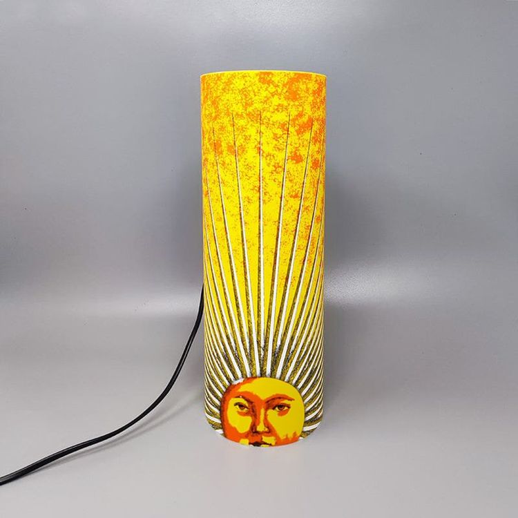 1990s Gorgeous "Sun" Table Lamp by Piero Fornasetti for Antonangeli