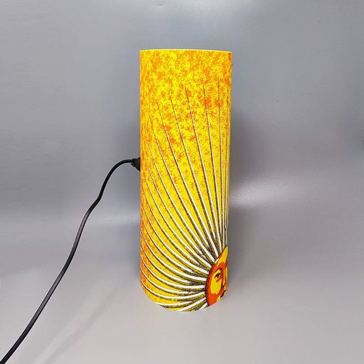 1990s Gorgeous "Sun" Table Lamp by Piero Fornasetti for Antonangeli