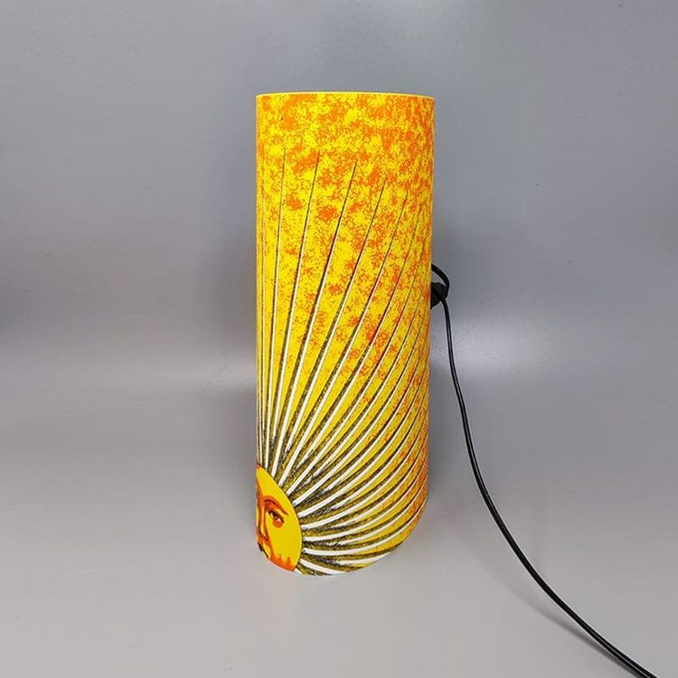 1990s Gorgeous "Sun" Table Lamp by Piero Fornasetti for Antonangeli