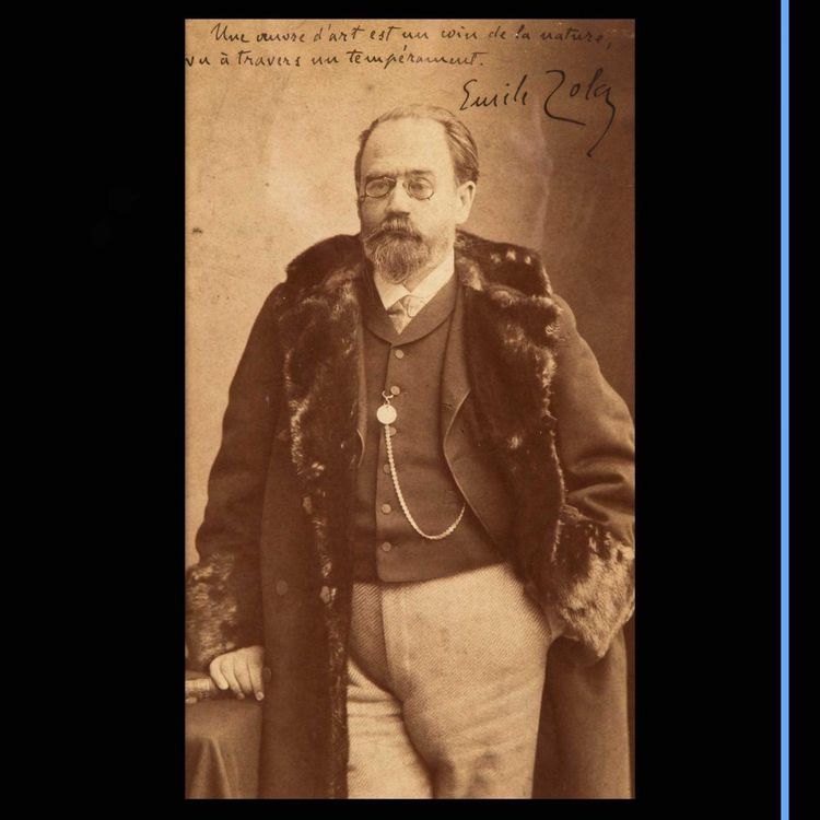 Nadar (1820-1910), Portrait d'Émile Zola, XIXe