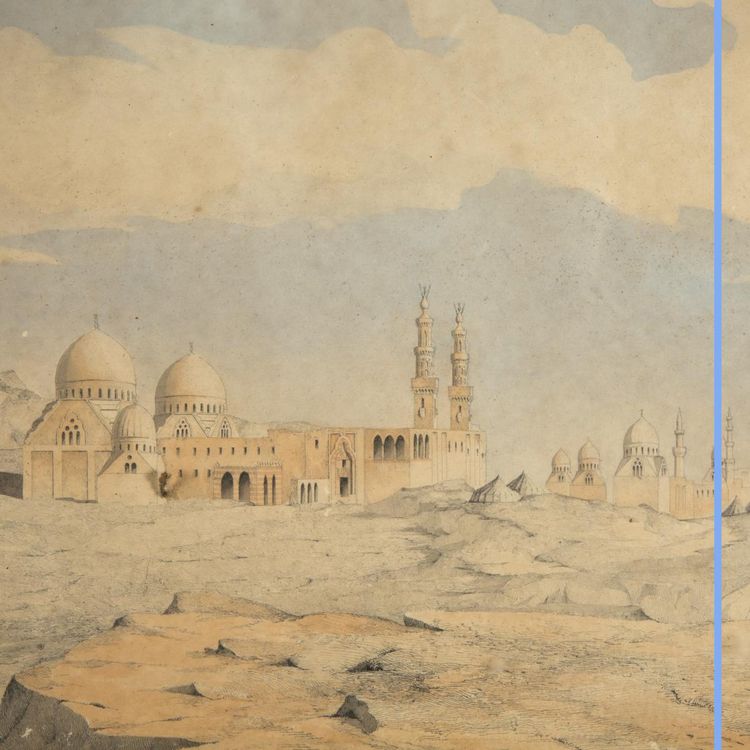 Pair of engravings enhanced with watercolor, Toudouze, 19th century