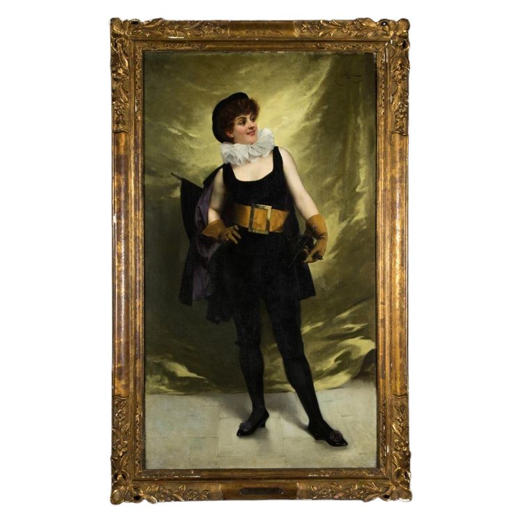 Émile Antoine Bayard (1837-1891), Huile Sur Toile, XIXe