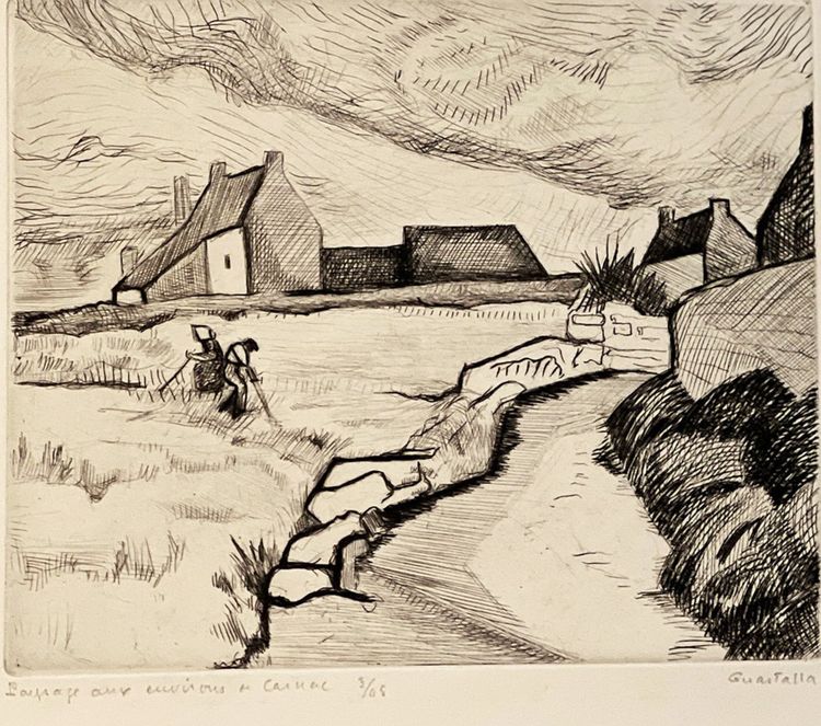 Surroundings of Carnac, Pierre Guastalla, c.1950