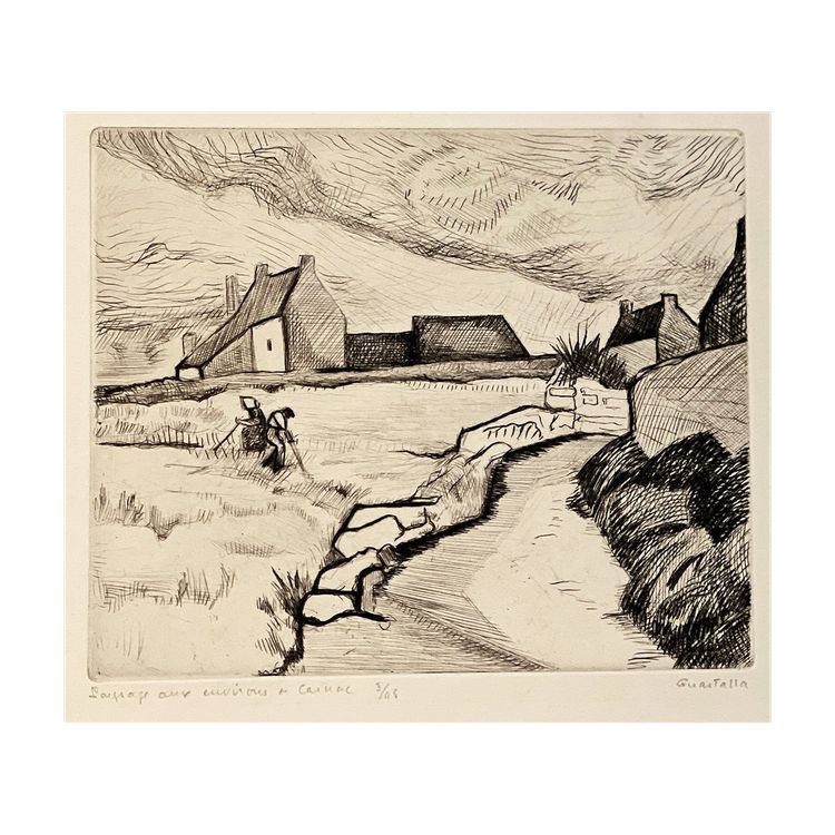 Surroundings of Carnac, Pierre Guastalla, c.1950