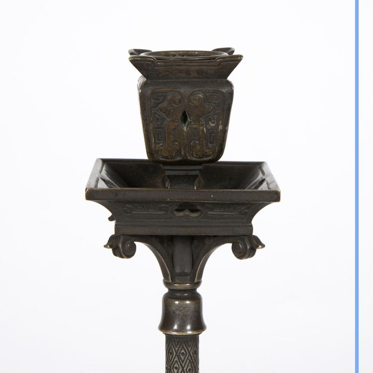 Maison Marnyhac, coppia di candelieri, XIX secolo