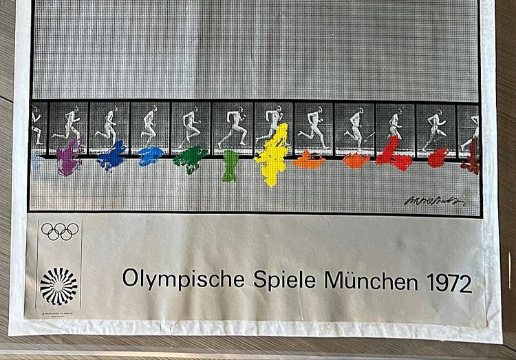 Olympic Games poster, Munchen, 1972