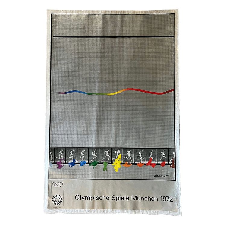 Olympic Games poster, Munchen, 1972