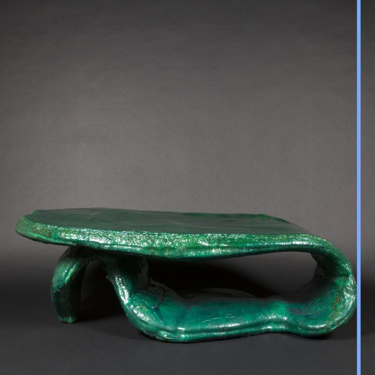 Louis Durot (1939-), "Langue mise à table", vers 1970