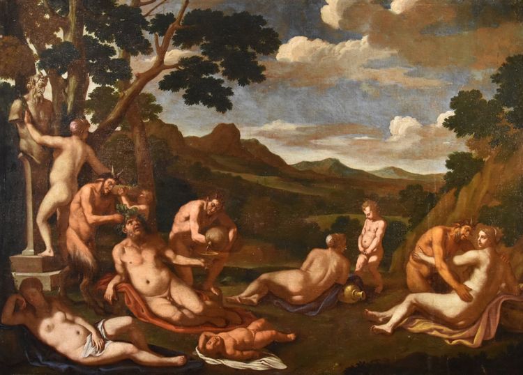 Baccanale, Giulio Carpioni (Venezia, 1613 - Vicenza, 1678)