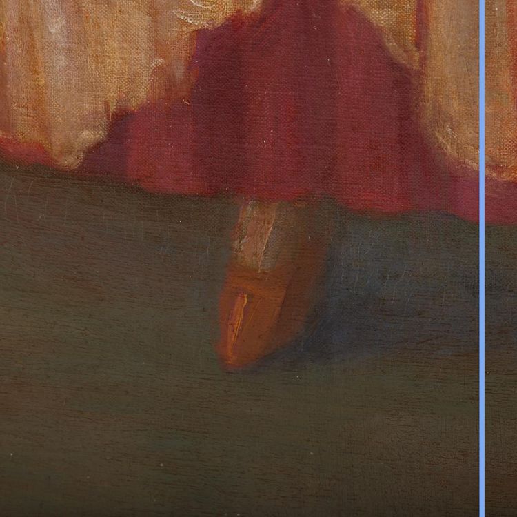 F. MOLINA, Porträt von J. Lucchese, 20. Jahrhundert