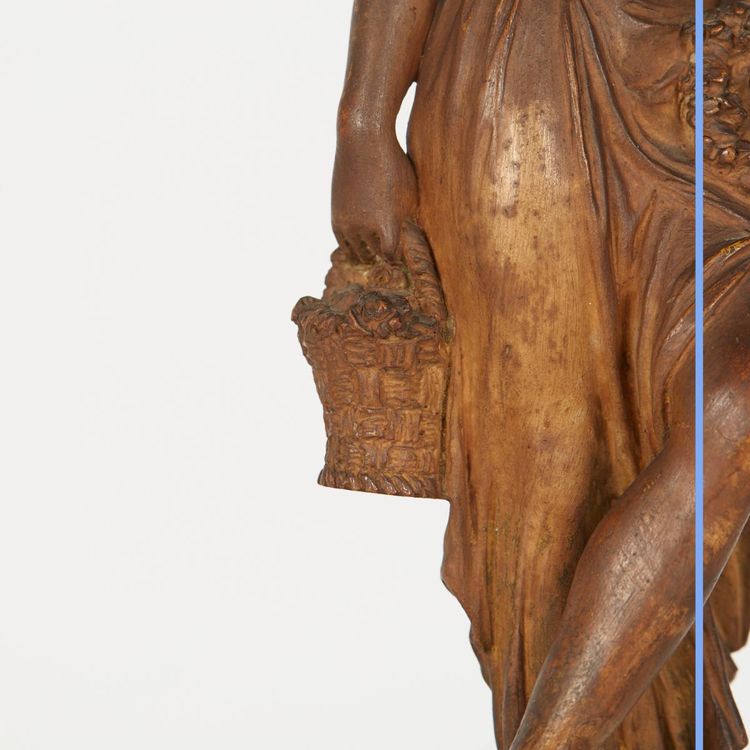 Donna all'antica, terracotta, XVIII secolo