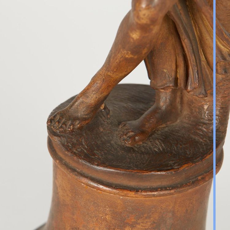 Donna all'antica, terracotta, XVIII secolo