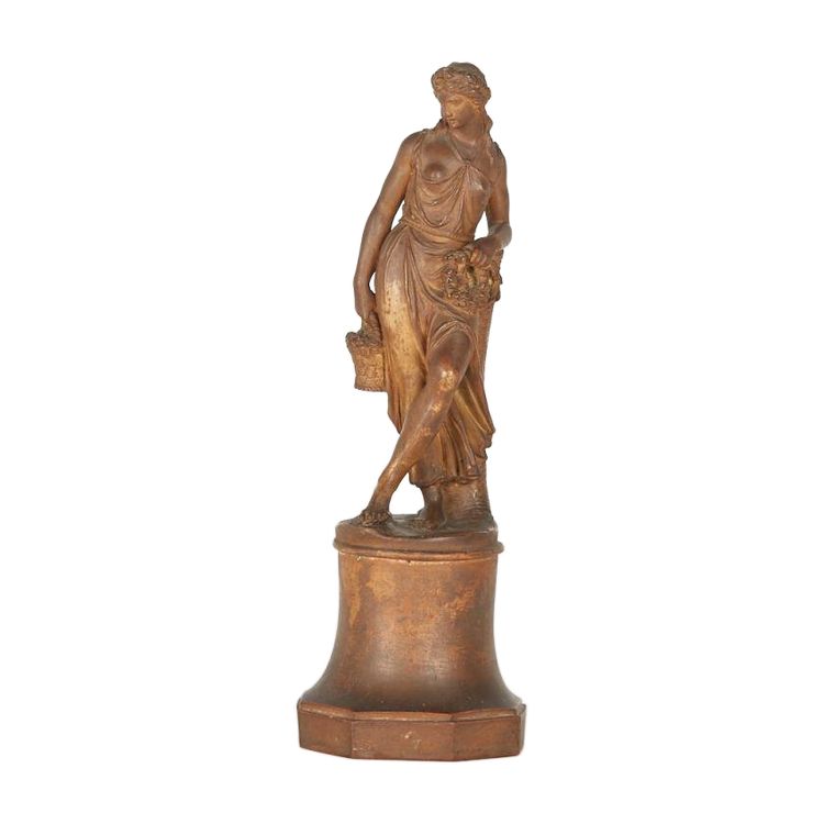 Donna all'antica, terracotta, XVIII secolo