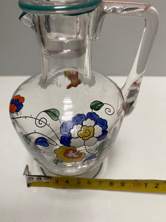 Decanter di cristallo di Sèvres con manico