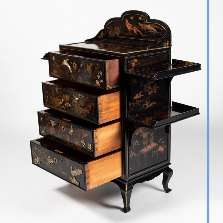 Maison Giroux, Small piece of Lady's furniture with transformation, 19th century