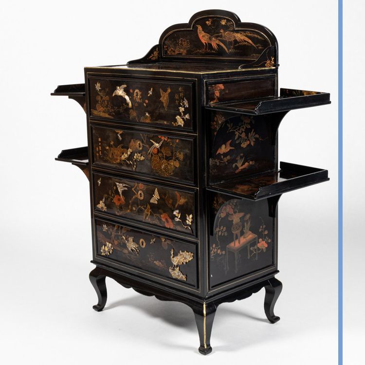 Maison Giroux, Small piece of Lady's furniture with transformation, 19th century