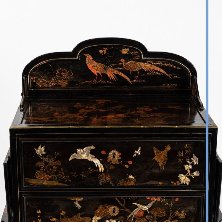 Maison Giroux, Small piece of Lady's furniture with transformation, 19th century