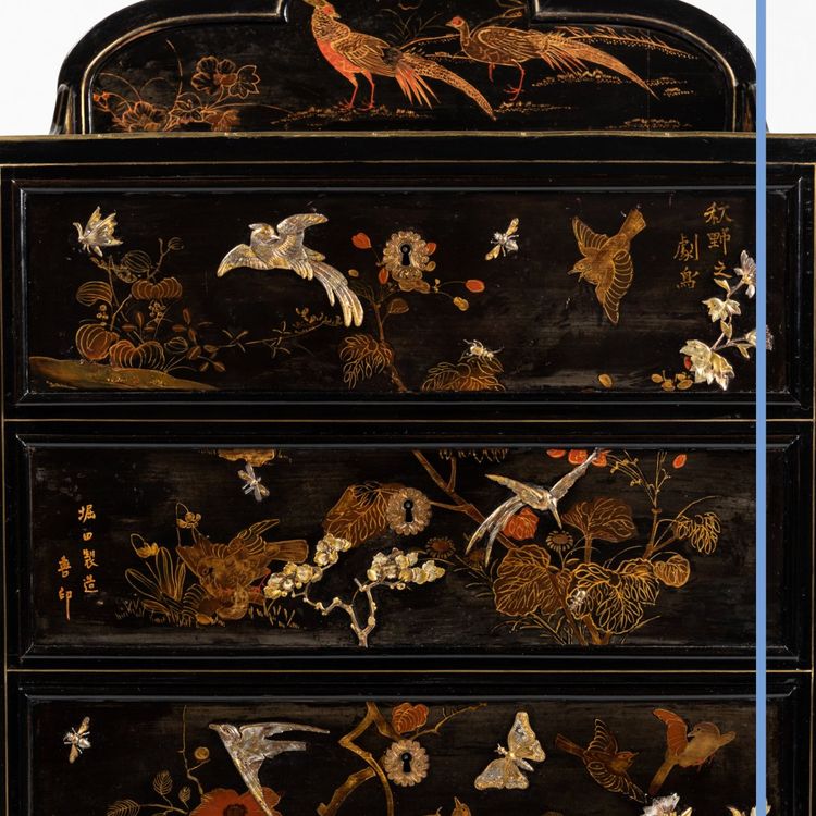 Maison Giroux, Small piece of Lady's furniture with transformation, 19th century