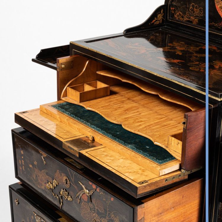 Maison Giroux, Small piece of Lady's furniture with transformation, 19th century
