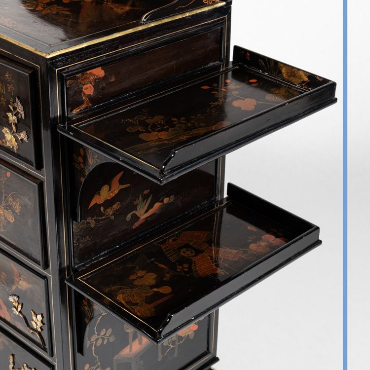 Maison Giroux, Small piece of Lady's furniture with transformation, 19th century