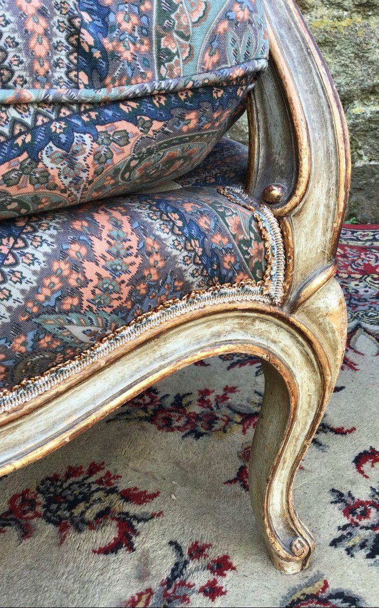 Pair De Fauteuils Cabriolets De Style Louis XV