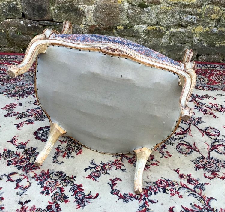 Pair De Fauteuils Cabriolets De Style Louis XV