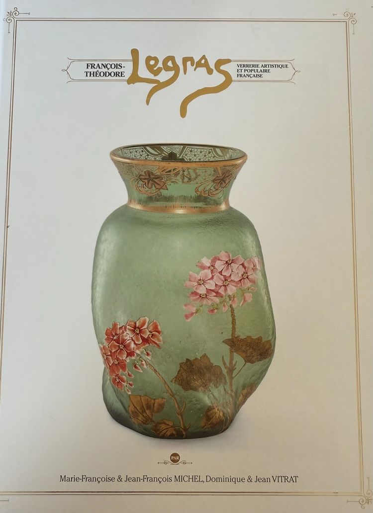 Vaso "Gentilly" della serie Printania di Legras