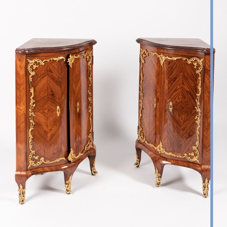 Paar Encoignures aus der Regency-Epoche, XVIII.