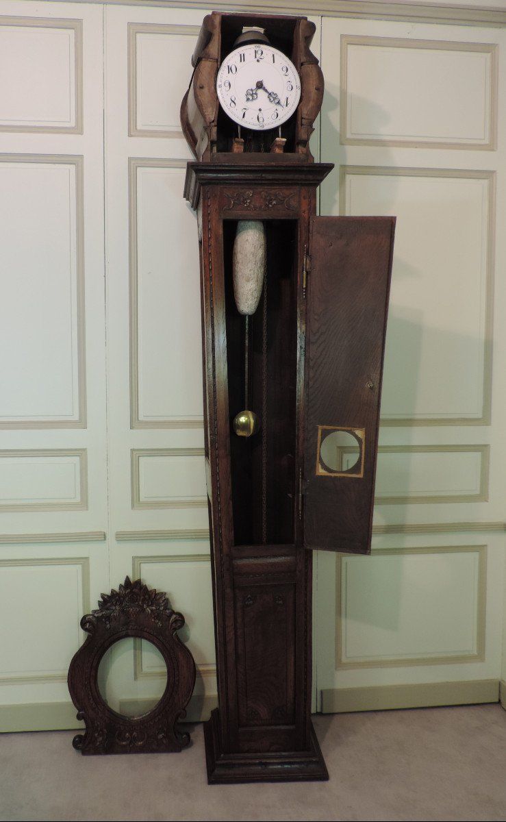 18th Century Oak Clock