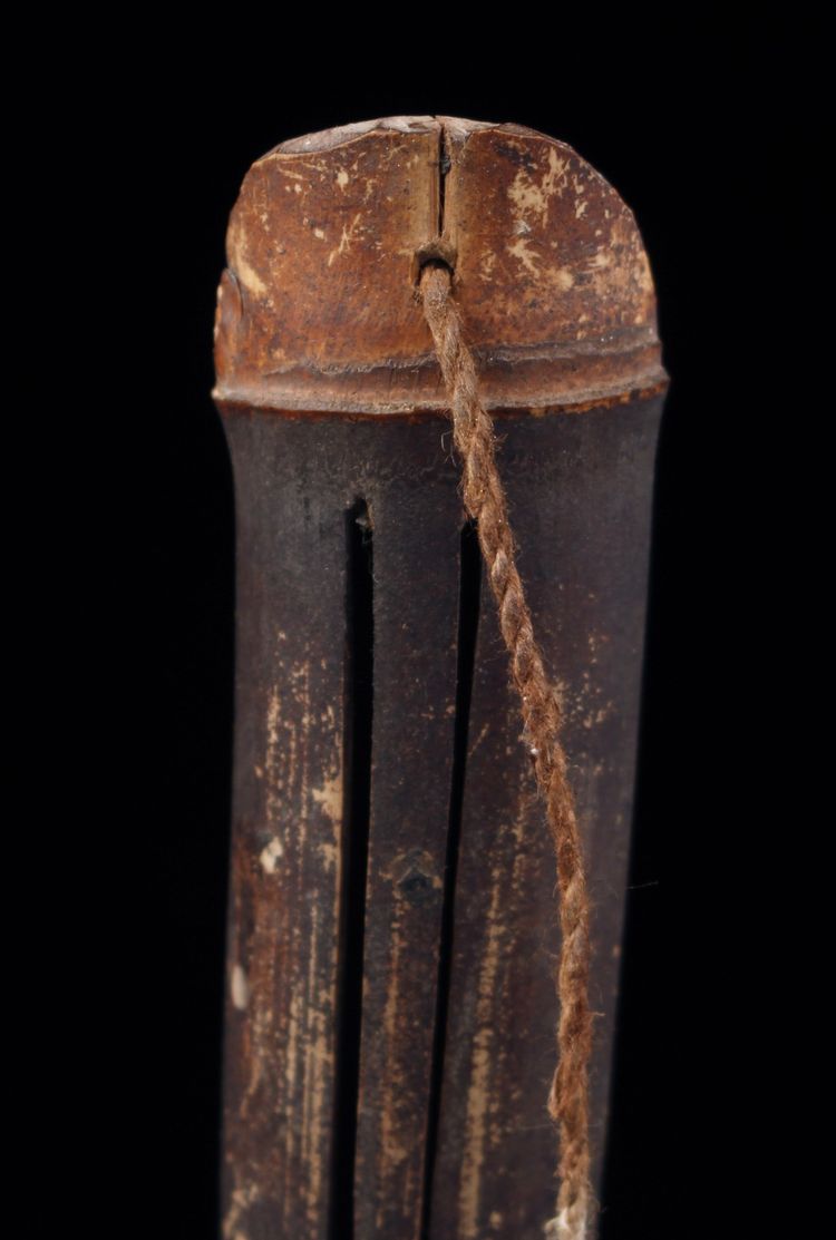 Guimbarde traditionnelle, instrument traditionnel, art océanien, art tribal, Océanie, 25 cm