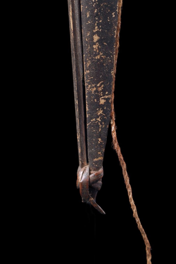 Guimbarde traditionnelle, instrument traditionnel, art océanien, art tribal, Océanie, 25 cm