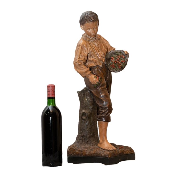 Il ladro di ciliegie, Terracotta di Joseph Le Guluche