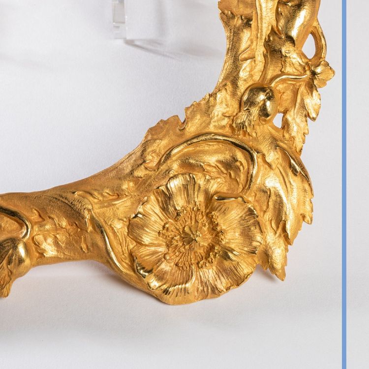 Eugène L'Hoest (1874-1937), gilt bronze frame, 20th century
