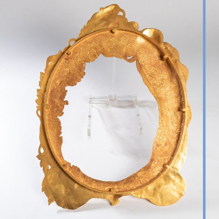 Eugène L'Hoest (1874-1937), gilt bronze frame, 20th century